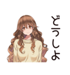 マイペース女子のあとでやる宣言♡（個別スタンプ：31）