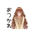 マイペース女子のあとでやる宣言♡（個別スタンプ：39）