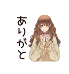 マイペース女子のあとでやる宣言♡（個別スタンプ：40）