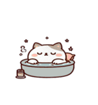 お風呂猫 来たよ,（個別スタンプ：10）