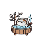 お風呂猫 来たよ,（個別スタンプ：26）