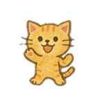[アレンジ用]落書きネコちゃん（個別スタンプ：4）