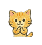 [アレンジ用]落書きネコちゃん（個別スタンプ：8）