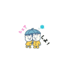 しろくまくんの雨の日（個別スタンプ：6）