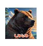 表情豊かな熊「くま吉」（個別スタンプ：26）