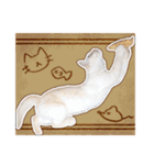 しろちゃんふぁみりー Ver.3（個別スタンプ：35）