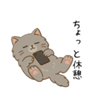 ペルシャ猫のくせつよスタンプ(日常) ②（個別スタンプ：2）