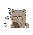 ペルシャ猫のくせつよスタンプ(日常) ②（個別スタンプ：35）