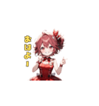 元気いっぱい☆アイドルちゃん（個別スタンプ：3）