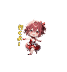 元気いっぱい☆アイドルちゃん（個別スタンプ：11）