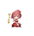 元気いっぱい☆アイドルちゃん（個別スタンプ：21）