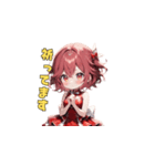 元気いっぱい☆アイドルちゃん（個別スタンプ：22）