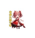 元気いっぱい☆アイドルちゃん（個別スタンプ：28）