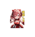 元気いっぱい☆アイドルちゃん（個別スタンプ：34）