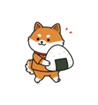 柴犬×コーギー しばコギちゃんの生活（個別スタンプ：4）