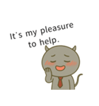 「働く影〇くん（ビジネス編）（個別スタンプ：7）