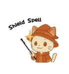 魔法使いのあるびのちゃん（個別スタンプ：3）