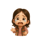今日も小さな女の子にやられた（個別スタンプ：2）