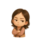 今日も小さな女の子にやられた（個別スタンプ：11）