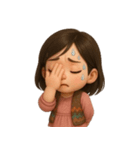 今日も小さな女の子にやられた（個別スタンプ：12）