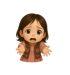 今日も小さな女の子にやられた（個別スタンプ：13）