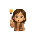 今日も小さな女の子にやられた（個別スタンプ：18）