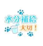 初夏ビタミンカラーの肉球（個別スタンプ：15）