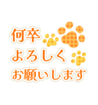初夏ビタミンカラーの肉球（個別スタンプ：23）