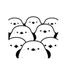 進撃のシマエナガ（個別スタンプ：4）