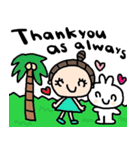 nenerin日常会話スタンプ321英語気遣い（個別スタンプ：6）