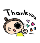 nenerin日常会話スタンプ321英語気遣い（個別スタンプ：23）