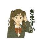 今どきのJKたち。（個別スタンプ：3）