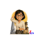 BIMガール Xiaozhu-Collection Parts1-3（個別スタンプ：23）