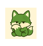 ふわふわキツネのリアクション - 関西弁（個別スタンプ：16）
