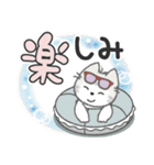 ちびねっこ2☆ずっと使える + 夏（個別スタンプ：15）
