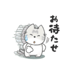 ちびねっこ2☆ずっと使える + 夏（個別スタンプ：20）