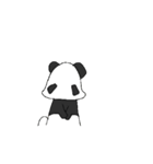 だらけたいパンダ（個別スタンプ：2）