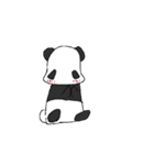 だらけたいパンダ（個別スタンプ：9）