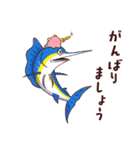 ゆるかわ いきもの図鑑(海と水辺編)（個別スタンプ：31）