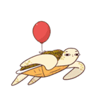 ゆるかわ いきもの図鑑(海と水辺編)（個別スタンプ：36）