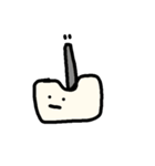 ダイラタンシーくん（片栗粉）（個別スタンプ：14）