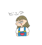 女の子【家族連絡用】（個別スタンプ：12）