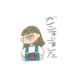 女の子【家族連絡用】（個別スタンプ：18）