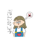 女の子【家族連絡用】（個別スタンプ：32）