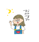 女の子【家族連絡用】（個別スタンプ：34）
