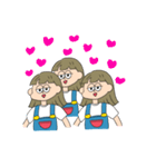 女の子【家族連絡用】（個別スタンプ：37）
