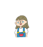 女の子【家族連絡用】（個別スタンプ：40）