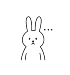 使いやすい シンプル英語うさぎ（個別スタンプ：31）