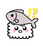 にぎりおすし の サーモンくん。（個別スタンプ：40）
