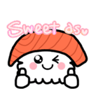 にぎりおすし の サーモンくん。2（個別スタンプ：16）